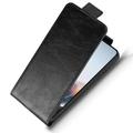 Motorola Edge 70 Max Vertical Flip Case with Stand - Black