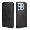 Motorola Edge 70 Max Vertical Flip Case with Stand - Black