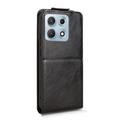 Motorola Edge 70 Max Vertical Flip Case with Stand - Black