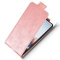 Motorola Edge 70 Max Vertical Flip Case with Stand - Rose Gold