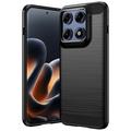 Motorola Edge 70 Pro Brushed TPU Case - Carbon Fiber