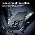 Motorola Edge 70 Pro Brushed TPU Case - Carbon Fiber - Blue
