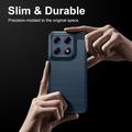 Motorola Edge 70 Pro Brushed TPU Case - Carbon Fiber - Blue