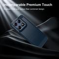 Motorola Edge 70 Pro Brushed TPU Case - Carbon Fiber - Blue
