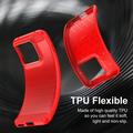 Motorola Edge 70 Pro Brushed TPU Case - Carbon Fiber - Red
