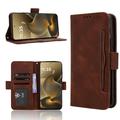 Motorola Edge 70 Pro Cardholder Wallet Case - Brown