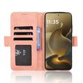 Motorola Edge 70 Pro Cardholder Wallet Case - Pink