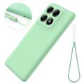 Motorola Edge 70 Pro Liquid Silicone Case with Hand Strap - Green