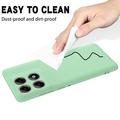 Motorola Edge 70 Pro Liquid Silicone Case with Hand Strap - Green