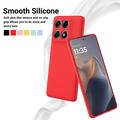 Motorola Edge 70 Pro Liquid Silicone Case with Hand Strap - Red