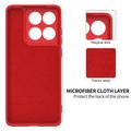 Motorola Edge 70 Pro Liquid Silicone Case with Hand Strap - Red