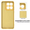 Motorola Edge 70 Pro Liquid Silicone Case with Hand Strap - Yellow