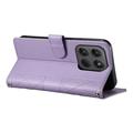 Motorola Edge 70 Pro Luxury Quilted Wallet Case - Purple