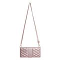 Motorola Edge 70 Pro Luxury Quilted Wallet Case - Rose Gold