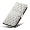 Motorola Edge 70 Pro Luxury Quilted Wallet Case - Beige
