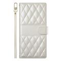 Motorola Edge 70 Pro Luxury Quilted Wallet Case - Beige
