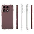 Motorola Edge 70 Pro Shockproof Silicone Case - Transparent
