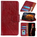 Motorola G Pure Wallet Case with Magnetic Closure - Red