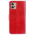 Motorola Moto G32 Wallet Case with Magnetic Closure - Red