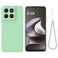 Motorola Moto G37/G37 Power/G47 Liquid Silicone Case with Hand Strap