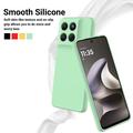 Motorola Moto G37/G37 Power/G47 Liquid Silicone Case with Hand Strap - Green