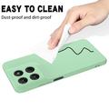 Motorola Moto G37/G37 Power/G47 Liquid Silicone Case with Hand Strap - Green