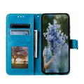 Motorola Moto G37 Power Mandala Wallet Case with Wrist Strap