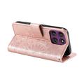 Motorola Moto G37 Power Mandala Wallet Case with Wrist Strap - Pink