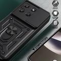 Motorola Moto G37/G37 Power/G47 Rotary Ring Hybrid Case with Camera Shield