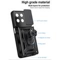 Motorola Moto G37/G37 Power/G47 Rotary Ring Hybrid Case with Camera Shield
