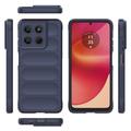 Motorola Moto G37/G47 Rugged TPU Case - Dark Blue
