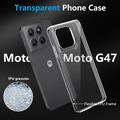 Motorola Moto G37/G47 Saii 2-in-1 TPU Case & Tempered Glass Screen Protector