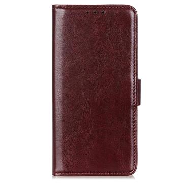 Motorola Moto G62 5G Wallet Case with Stand Feature - Brown
