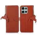 Motorola Moto G75 Wallet Leather Case with RFID