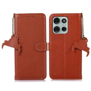 Motorola Moto G75 Wallet Leather Case with RFID