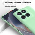 Motorola Moto G77 Power Liquid Silicone Case with Hand Strap - Green