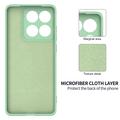 Motorola Moto G77 Power Liquid Silicone Case with Hand Strap - Green