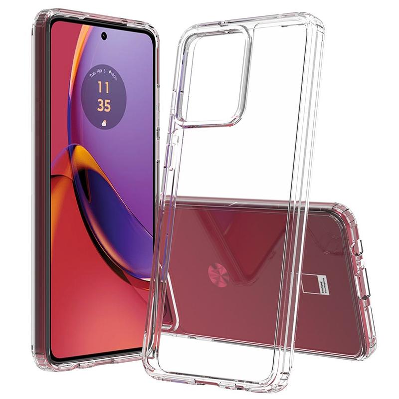 Custodia A Libro Motorola Moto G84, Con Chiusura Magnetica E Supporto, Cover In Pelle PU Rossa