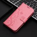 Motorola Moto G86 Butterfly Series Wallet Case - Pink