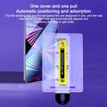 Motorola Moto Pad 70 Groove HD Tempered Glass Screen Protector with Automatic Dust Removal Tool - 9H