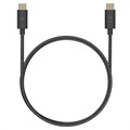 Motorola Premium USB-C to USB-C Cable SJCX0CCB15 - 1.5m - Black / Grey