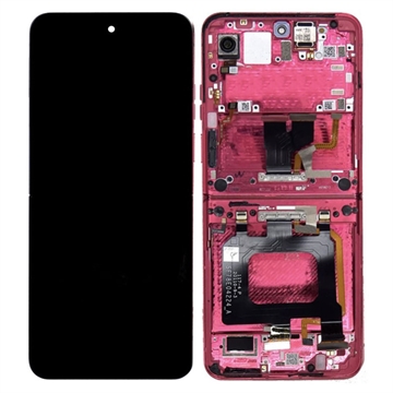 Motorola Razr 50 Ultra Front Cover & LCD Display - Hot Pink