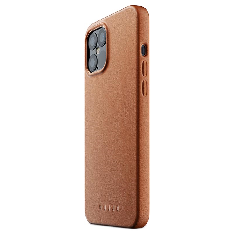 Mujjo Premium Full Leather iPhone 12 Pro Max Case - Tan