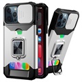 Multifunctional 4-in-1 iPhone 11 Pro Hybrid Case - Silver