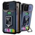 Multifunctional 4-in-1 iPhone 13 Mini Hybrid Case - Navy Blue