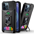 Multifunctional 4-in-1 iPhone 13 Pro Hybrid Case
