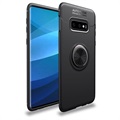 Samsung Galaxy S10+ Magnetic Ring Grip Case - Black