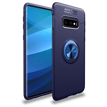 Samsung Galaxy S10+ Magnetic Ring Grip Case - Blue