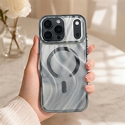 iPhone 18 Pro/17 Pro Mutural Magnetic Shimmer Hybrid Case - Black