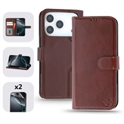 iPhone 17 Pro MyTPhone CardMate Leather Wallet Case